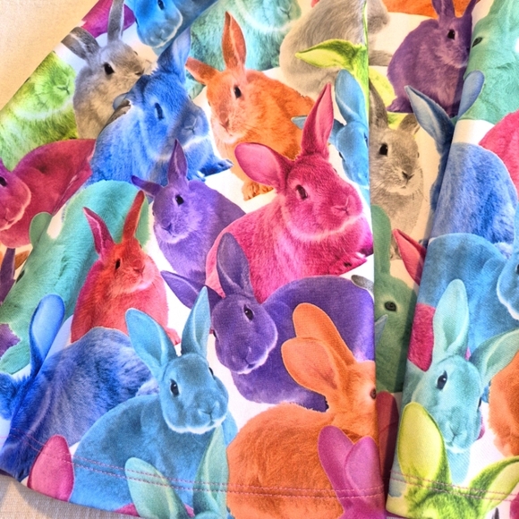 Children's Place girls size 7/8 Bunny dress twiry bottom EUC - Picture 2 of 6